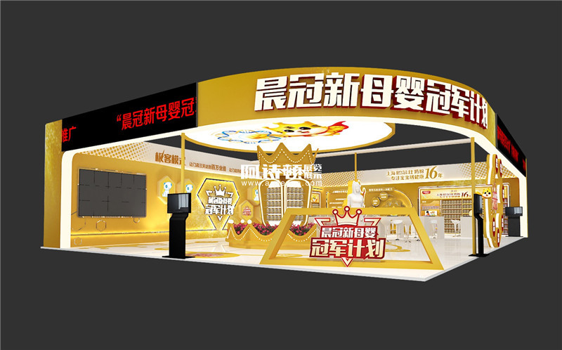 上海展館展臺(tái)制作案例