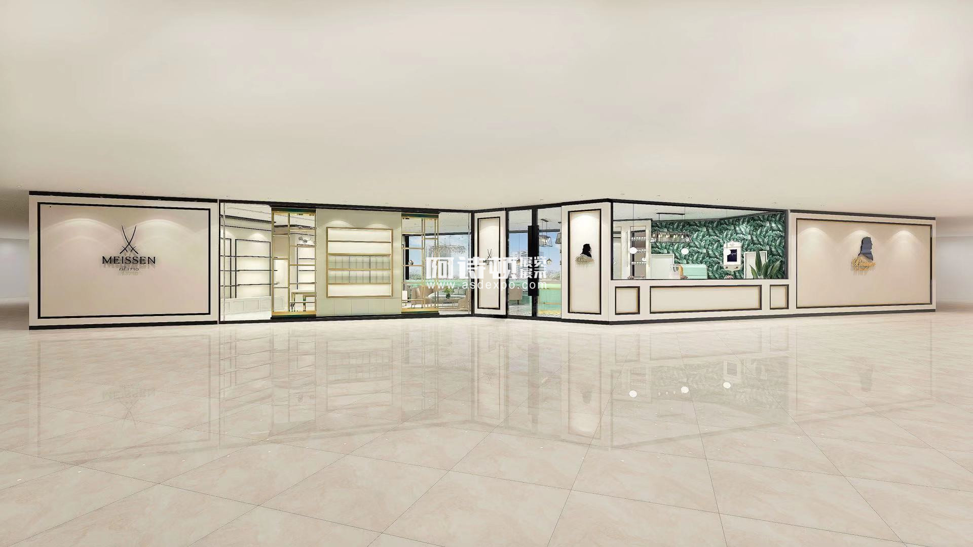 上海陳列道具制作工廠---專賣店終端形象店主設(shè)計(jì)----【麥森Meissen專賣店設(shè)計(jì)】