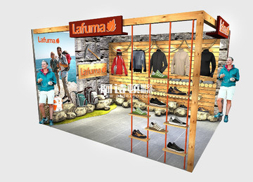 <b>Lafuma樂飛葉戶外品牌 商場道具 商業(yè)陳列設(shè)計制作</b>